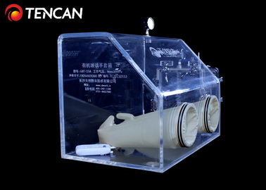 30 밀리미터 펌프 진공 실험실 투명한 글로브 상자 500 밀리미터 수중 산소 이동