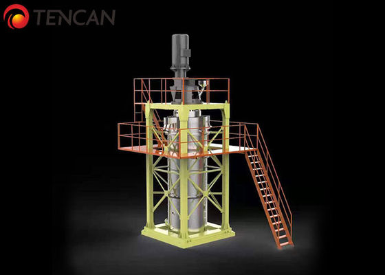 중국 Tencan TCM-500 75KW 리튬 철 인산염 초미세 습식 미크론 분말 분쇄기