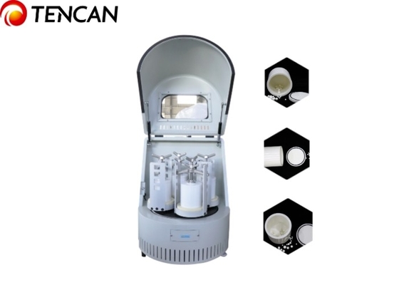 0.75KW 전력 및 지르코니아 액세서리와 함께 실험실 규모 행성 볼 밀