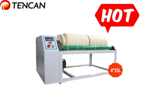 롤링 볼 밀더 잔 밀링 머신 가격 맞춤형 세리세스 먼지 덮개 / 핸드 기어 220V 1.5KW 4 * 15L