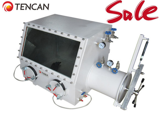 실험실 진공 장갑 상자 스테인레스 스틸 장갑 상자 화학 SS 0MPa 600mm 챔버