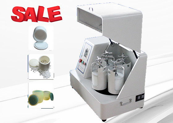 8L 벤치톱 행성 공 밀링 다중 샘플 밀링 시스템 XQM-8 및 70-580 RPM 회전 속도