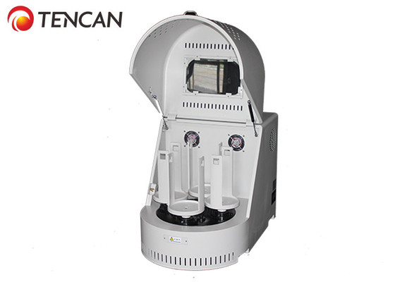 주파수 제어 0.25kW 반원형 수직 유성 CE BQM-0.4L 실험실 규모 나노 분말 분쇄 볼 밀링 머신