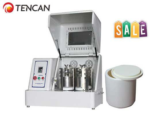 TENCAN 8L 식품 등급 유성 볼 밀 - 4 x 2000ml 스테인리스 스틸 자, 실험실/산업용 고효율 차 분말 분쇄 시스템