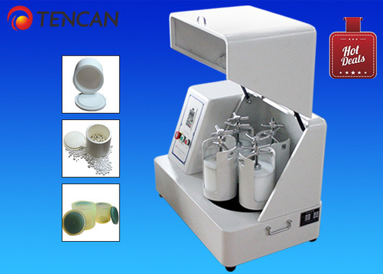 속도 주파수 제어 TENCAN 10L 커피 콩 샘플 밀링을위한 행성 공 밀 220V-50Hz 또는 110V-60Hz