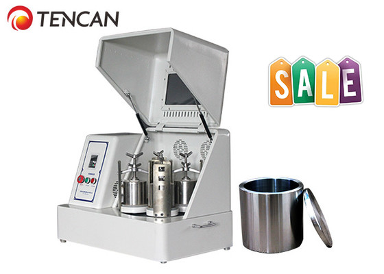 TENCAN 8L 식품 등급 유성 볼 밀 - 4 x 2000ml 스테인리스 스틸 자, 실험실/산업용 고효율 차 분말 분쇄 시스템