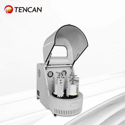 TENCAN XQM-2A 연구실 행성 공 밀 2L 220V 터치 스크린 나노 밀링 0.1μm 하이그로스코피 물질을 위해 CE 인증