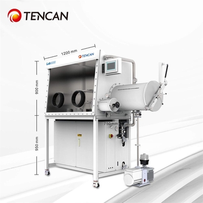 TENCAN GBP750S-2 실험실 장갑 상자 산소 물 제거 1200mm
