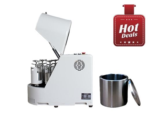 XQM-10A 10L 반원형 실험실 볼 밀 70-580 RPM