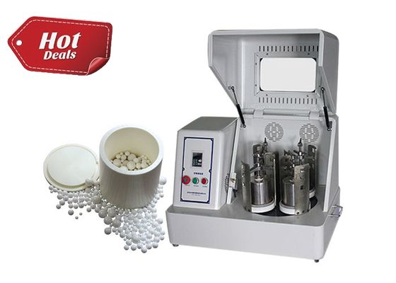 평면 수직 실험실 볼 밀 XQM-4 4L 용량 70-670 RPM