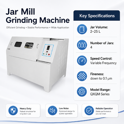 4L Omnidirectional Planetary Ball Mill with 360 Degree Grinding and 70-670 RPM Speed for Laboratory Use