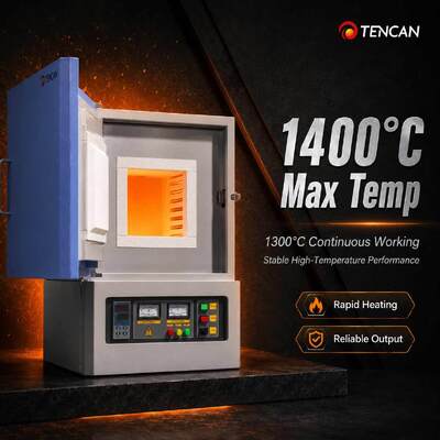 회화, 어닐링 및 재료 테스트를 위한 1400°C 실험실 머플로