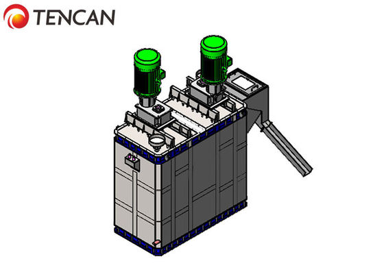 Tencan 12000L 180KW 2.5-5.8T/H 용량 카올린 연삭 기계, 충돌 셀 밀