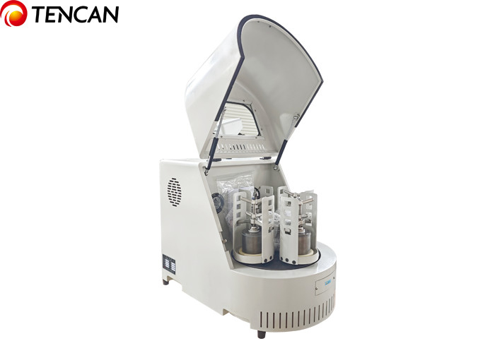실험실 행성 공자 공장 제조자 밀더 스테인리스 스틸 220V 50Hz 0.75KW 아가트 잔 90kg 무게