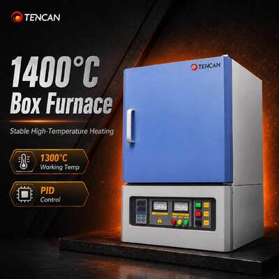 회화, 어닐링 및 재료 테스트를 위한 1400°C 실험실 머플로
